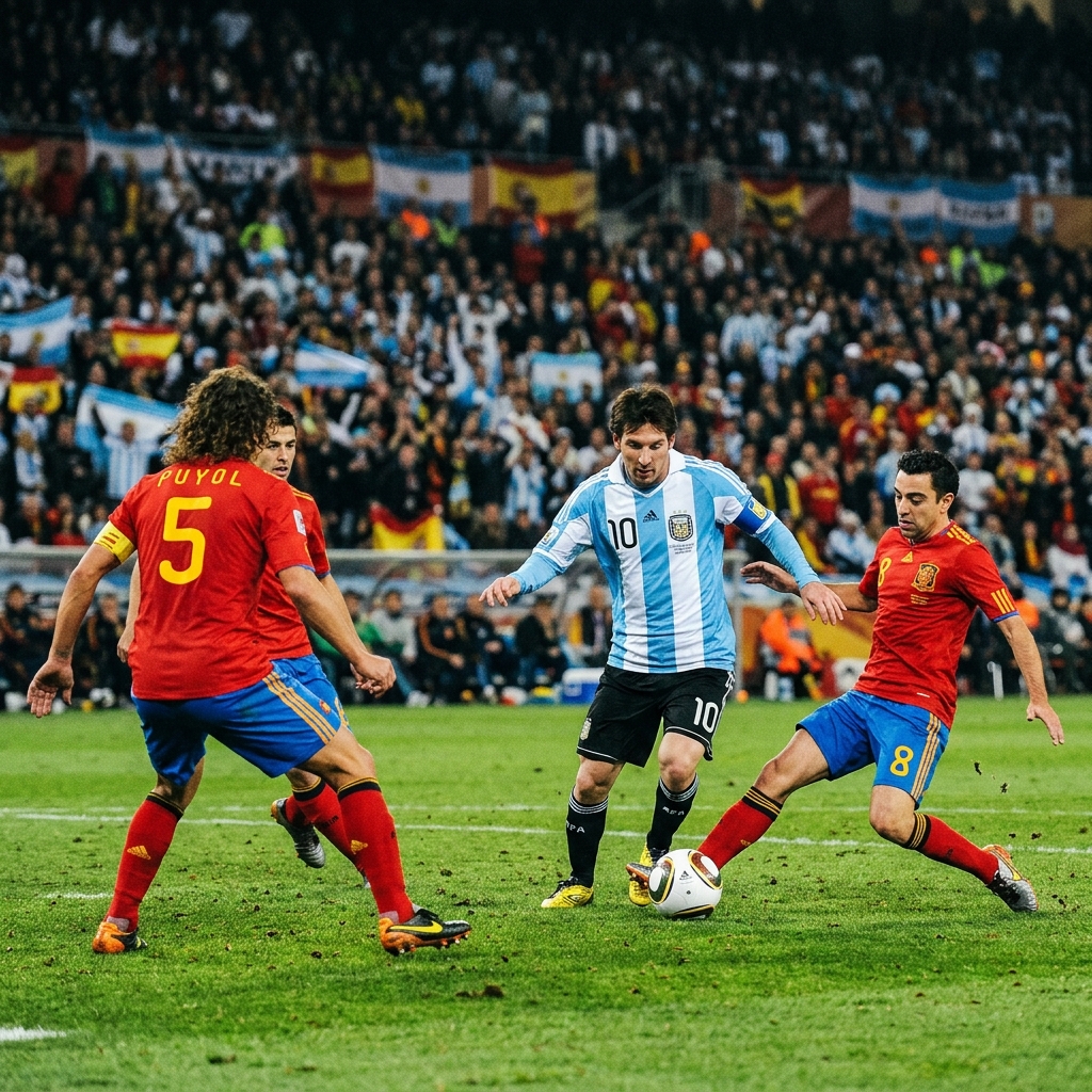 Argentina va con tres cambios ante Egipto en busca de los cuartos de final: Messi y Julián Álvarez, arriba