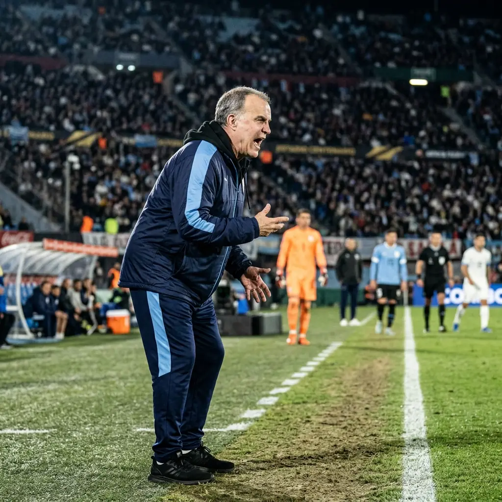 Bielsa movió el banco y ahora Uruguay domina a Cabo Verde en un final a todo o n