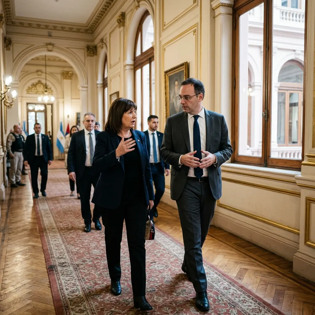 Bullrich dijo que Adorni no irá al Senado para no exponerlo y el jefe de Gabinet