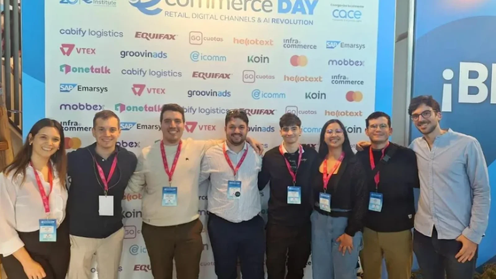 Equipo de Caissa Digital durante eCommerce Day