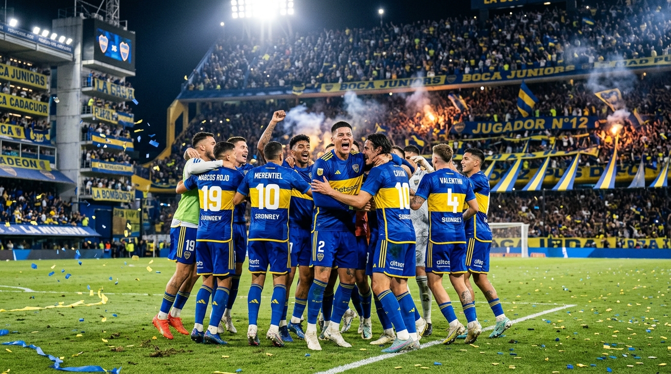 Boca Juniors avanzó a semifinales en los penales tras un vibrante empate y sueña con el título