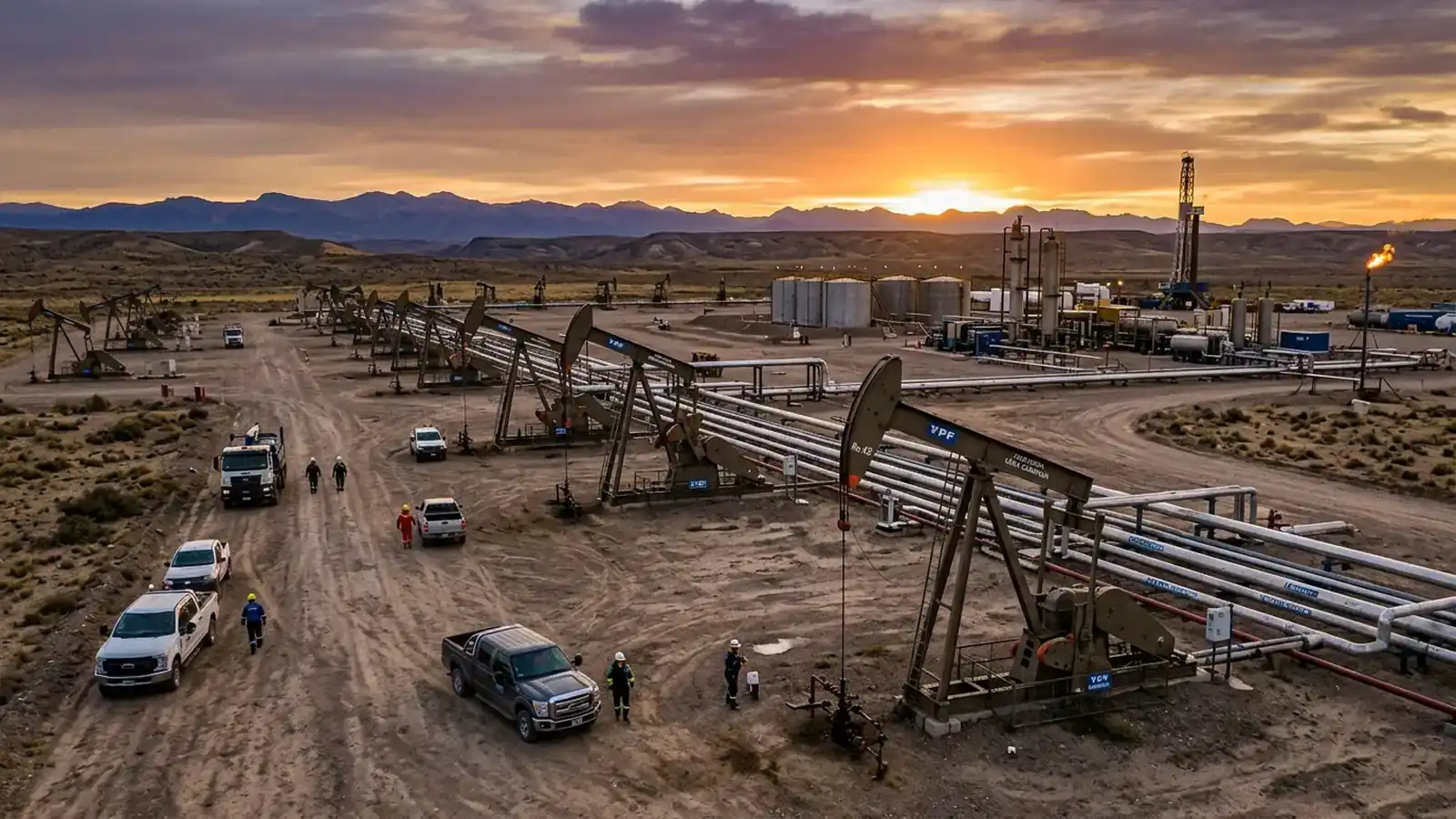 La balanza energética alcanzó un superávit récord de USD 4.850 millones impulsada por el crudo y gas de Vaca Muerta