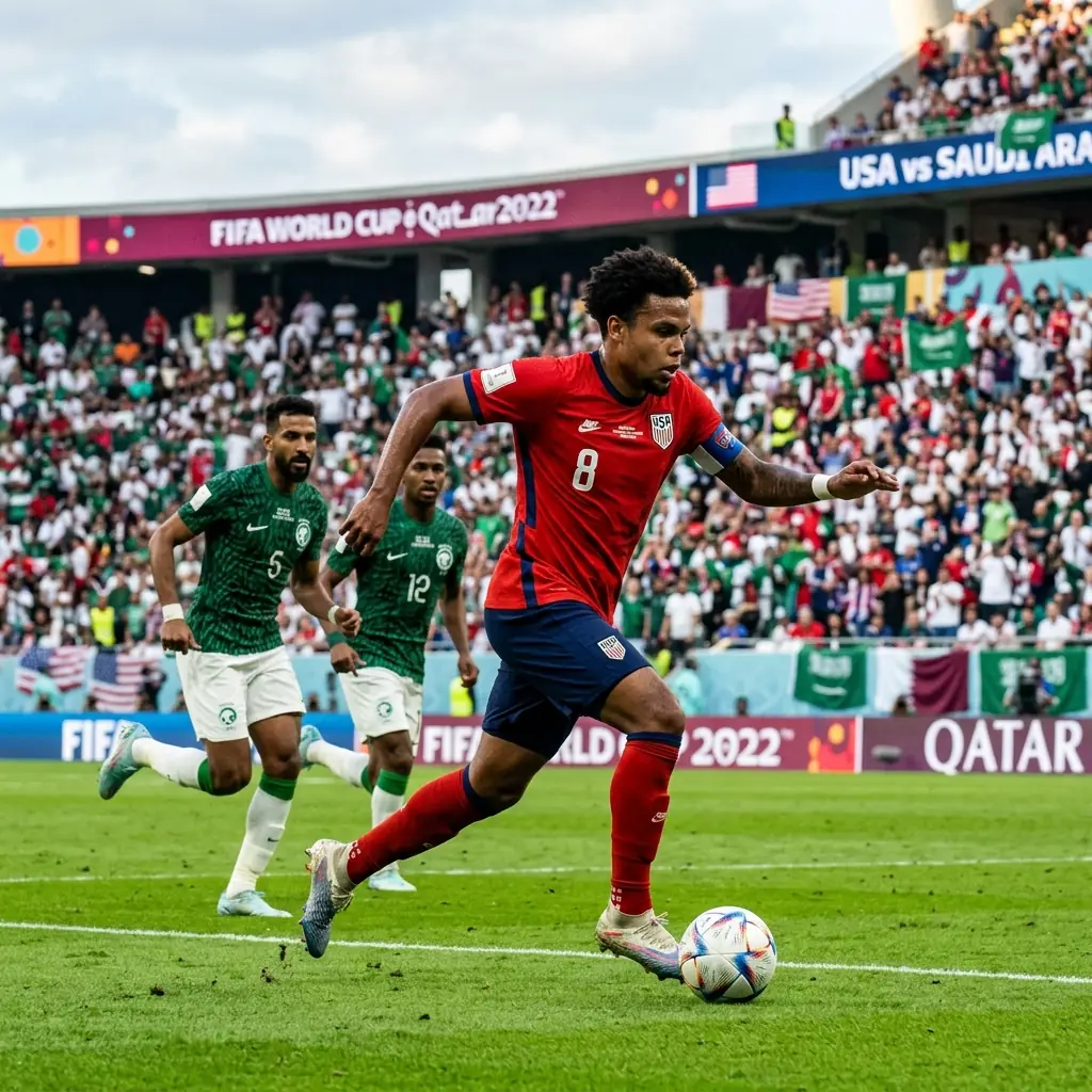 Estados Unidos avanza en el Mundial y se ilusiona: con diez jugadores, venció a 