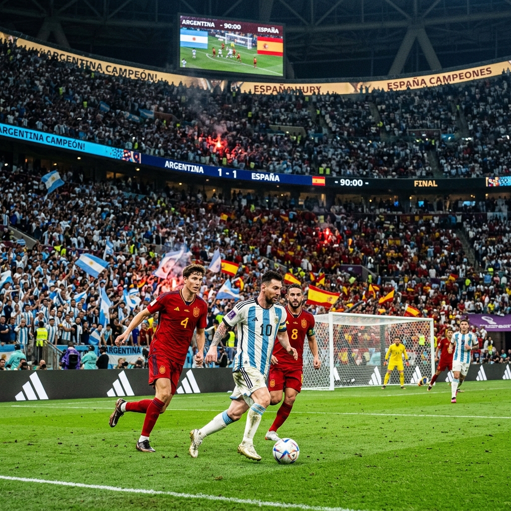 Argentina-España: la final perfecta que dará el cierre soñado para Messi o el in