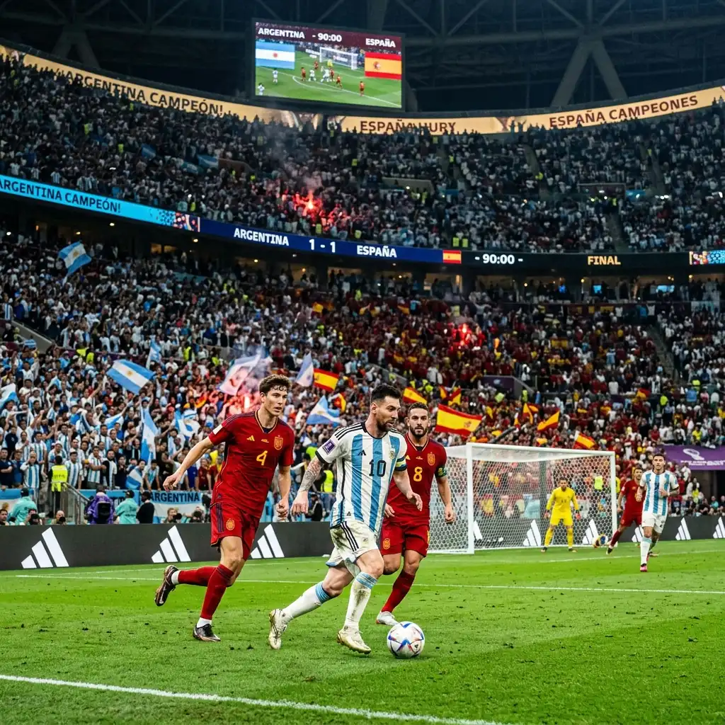 Argentina-España: la final perfecta que dará el cierre soñado para Messi o el in