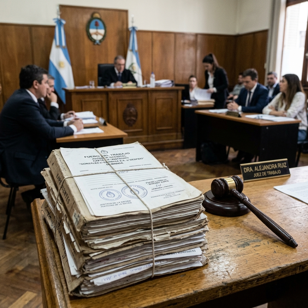 Industria del juicio: nuevo récord de demandas laborales pese a la vigencia de la reforma