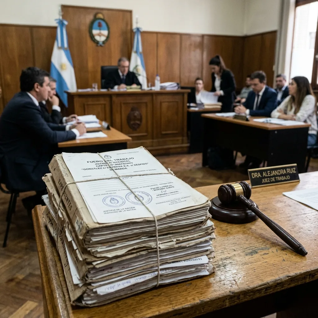 Industria del juicio: nuevo récord de demandas laborales pese a la vigencia de la reforma