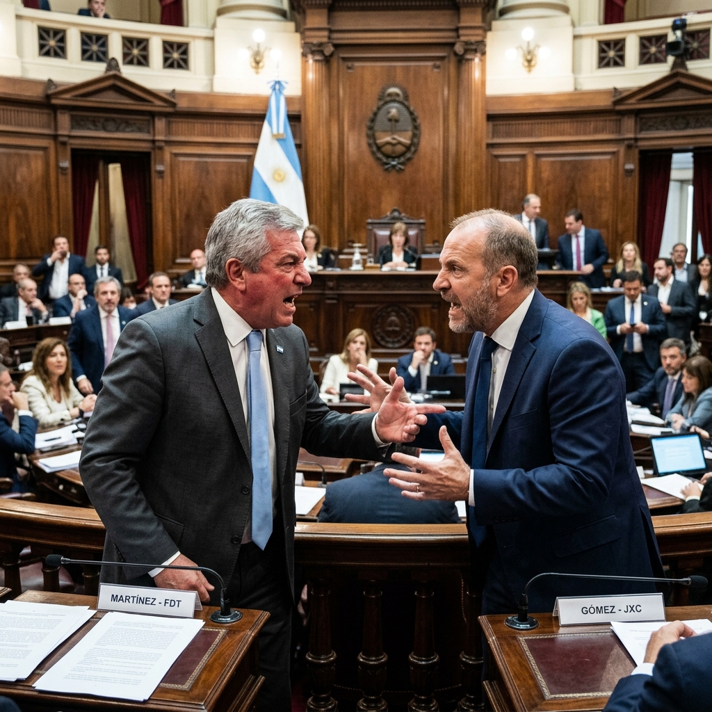 Dos senadores explotaron por la interna peronista