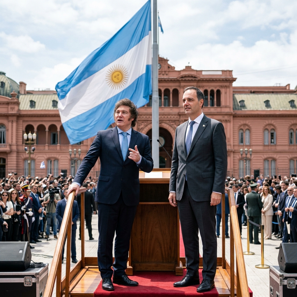 Javier Milei Alberto Fernandez