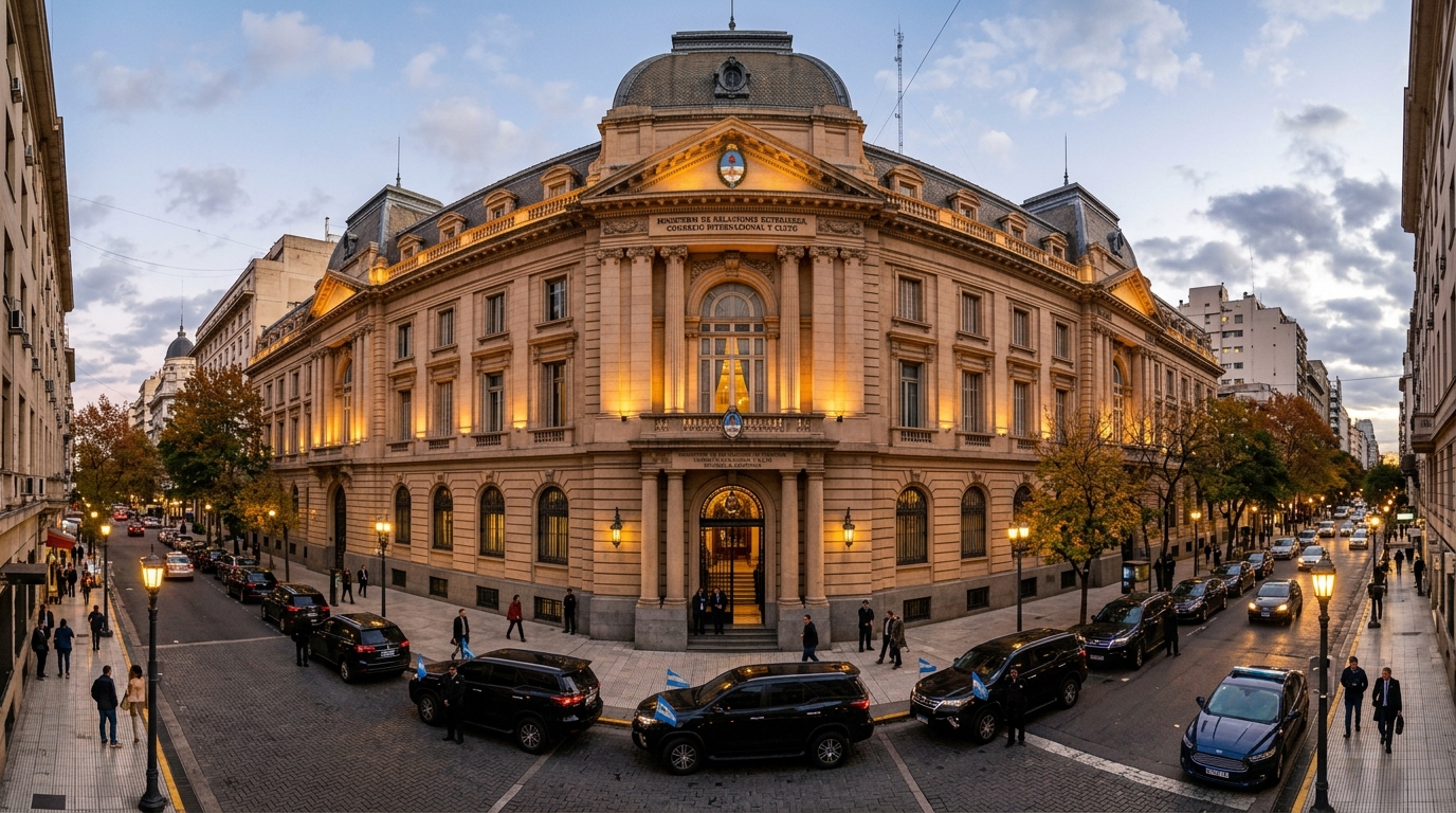 Palacio San Martín, sede de la Cancillería Argentina