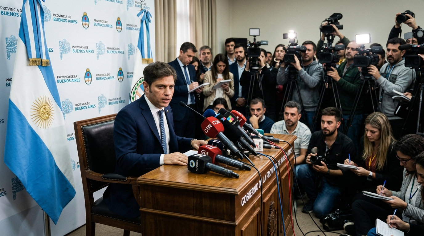Kicillof cuestiona a Clarín y desmiente vinculación con funcionaria judicial
