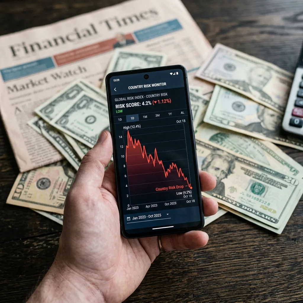 Indicadores financieros sobre bonos argentinos, deuda soberana y riesgo país