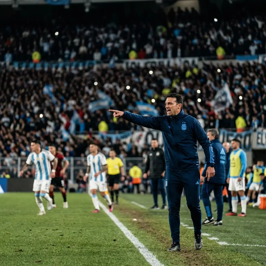 Scaloni definió la formación contra Argelia: la defensa que lo convenció, un deb