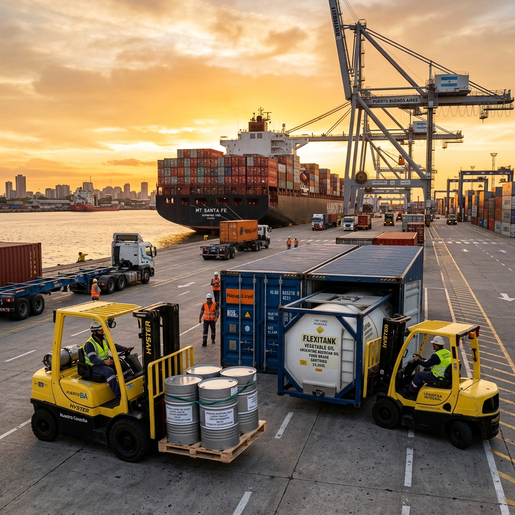Logística de Exportación Agroalimentaria en Argentina