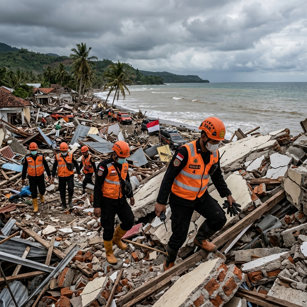 Un fuerte terremoto sacudió la costa de Indonesia: hay al menos 47 muertos y evacuaciones masivas